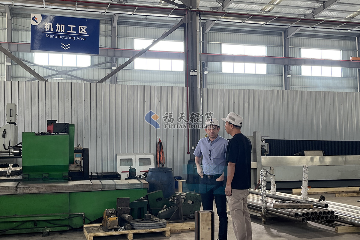 歡迎印刷行業客戶到訪福天輥筒